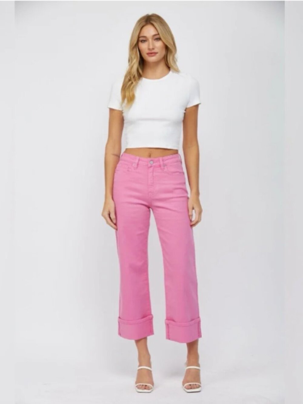Mica High Rise Wide Leg Jeans